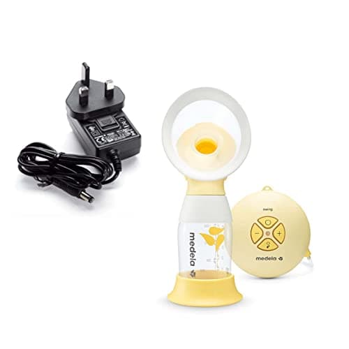 Image of Medela Swing Flex Single Electric Breast Pump - Compact Design, Featuring PersonalFit Flex Shields and Phase 2 Expression Technology