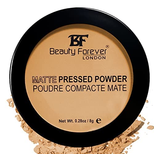 Image of Beauty Forever Matte Pressed Powder, Oil Free & Lightweight, 8gms (05 Amber)