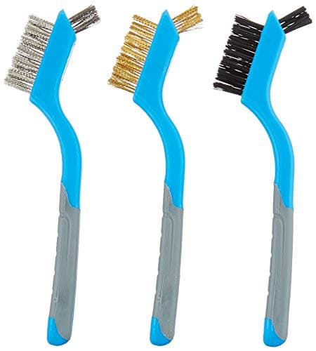 Image of Silverline Mini Wire Brush Set 3pce 175mm (617623)