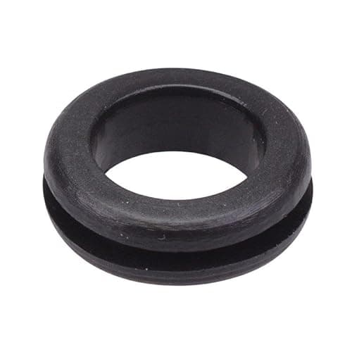 Image of 16mm Cable Open Style Rubber Wiring Grommet DIY (Pack of 10)