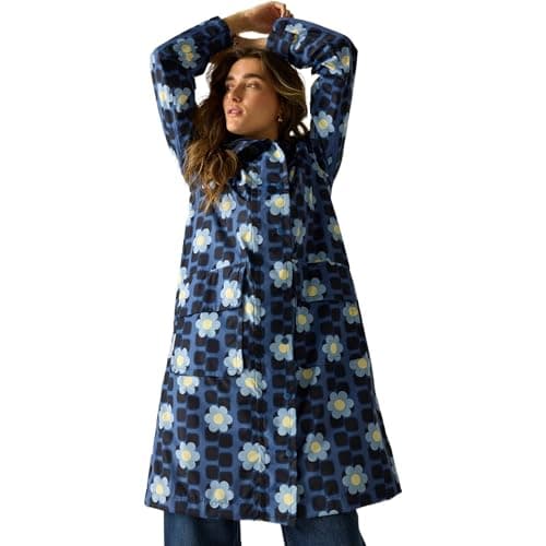 Image of Regatta x Orla Kiely Womens Longer Length Waterproof Jacket