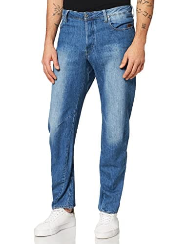 Image of G-STAR RAW Men's Arc 3D Relaxed Tapered Jeans, Blue (medium aged D09132-9641-071), 30W / 32L