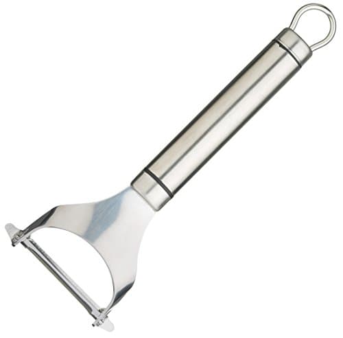 Image of KitchenCraft Professional Stainless Steel Y-Shaped Swivel Potato Peeler, 18 cm (7")