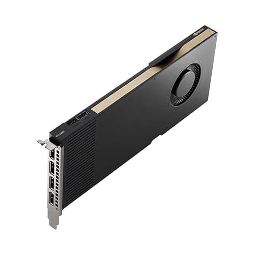 Image of NVIDIA Nvidia Quadro RTX A4000 16GB GDDR6 4x DisplayPort, Expansion Bracket, PCIe Express Professional Graphic Card, 8K support (Renewed)