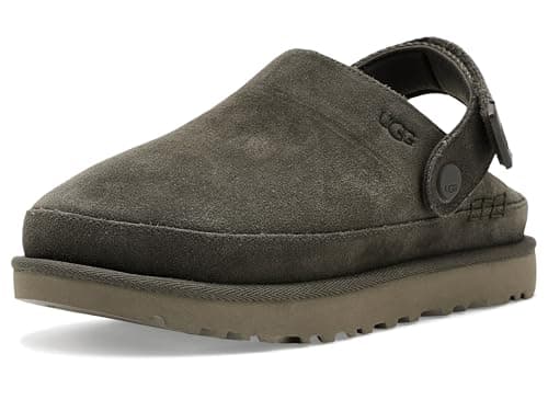 Image of UGG Goldenstar Clog Womens Slip On, Dense Smoke, 6