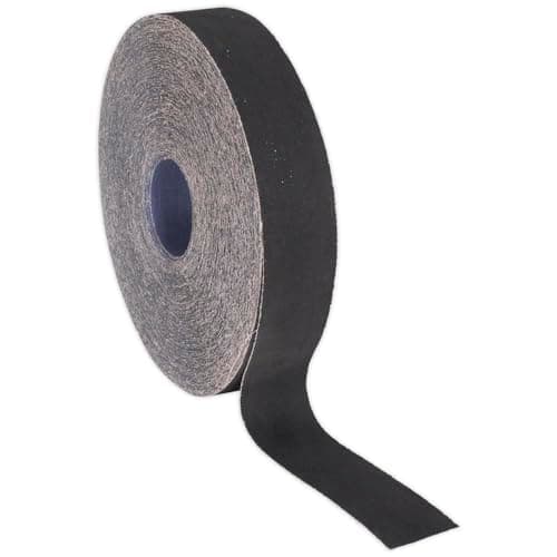 Image of Sealey ER255040 Emery Roll Blue Twill 25mm x 50mtr 40Grit