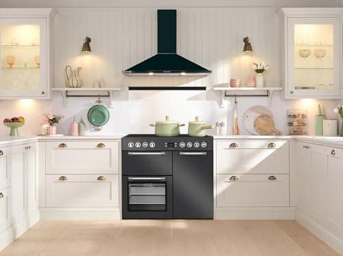 Image of Leisure Cookmaster 90cm Electric Range Cooker with Ceramic hob Hob - Anthracite - A Rated
