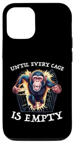 Image of Until Every Cage Is Empty Animal Rights Animal Liberation Case for iPhone 12/12 Pro
