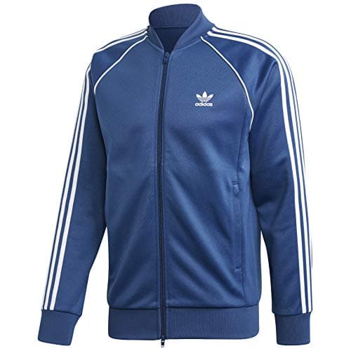 Image of adidas Originals Men's Superstar Track Top Night Marine Small