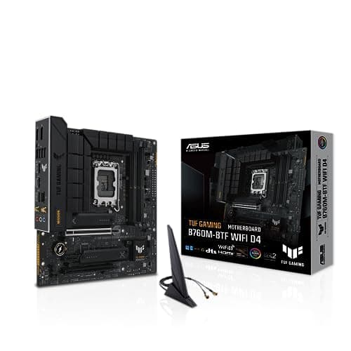 Image of ASUS TUF Gaming B760M-BTF WiFi D4 Motherboard Socket Intel LGA 1700 (Intel B760, mATX, DDR4 Memory, PCIe 5.0, 2X M.2, WiFi 6, Thunderbolt 4, Aura Sync)