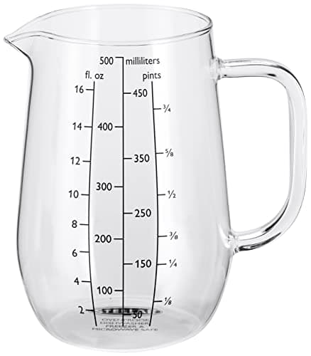 Image of Stellar Glass Measuring Jug, Transparent, 500 ml