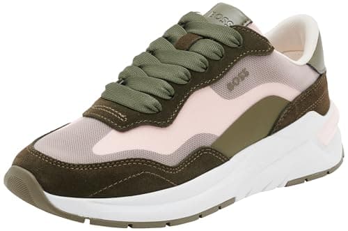 Image of BOSS Skylar_Runn_mxth, Women Sneaker, Open Green,
