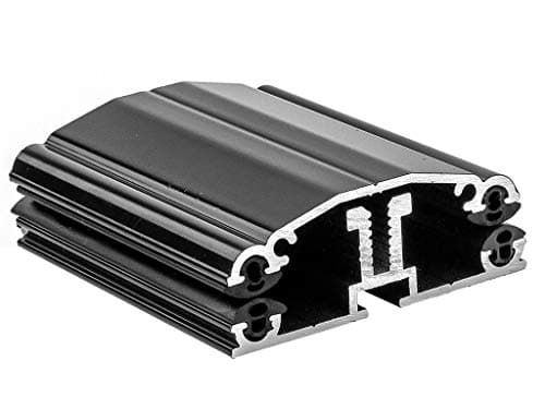Image of P227 Self Supporting Glazing bar for Glass or Polycarbonate DIY (3000mm, Anthracite Grey RAL7016)