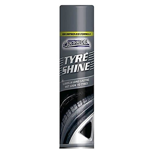Image of Fastcar CAR-PRIDE TYRE SHINE 300ml - LEAVES A LONG-LASTING WET LOOK TO TYRES