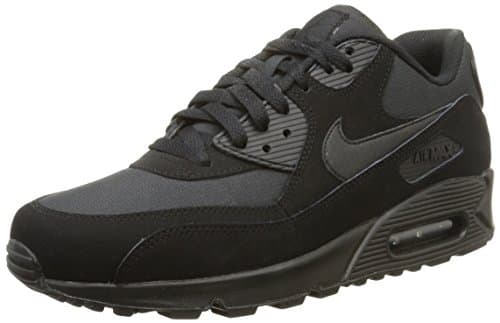 Image of Nike Air Max 90 Essential, Men's Running Shoes, Black (Black/Black Black Black 090), 8 UK (42.5 EU)