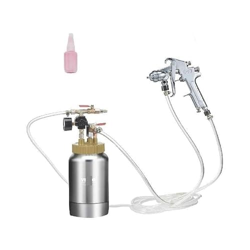 Image of Paint Sprayer 2L/0.5gal Spray Paint Pressure Pot Tank Lightweight Air Paint Pressure Pot 1.8mm Nozzle Spray Paint Gun Hoses