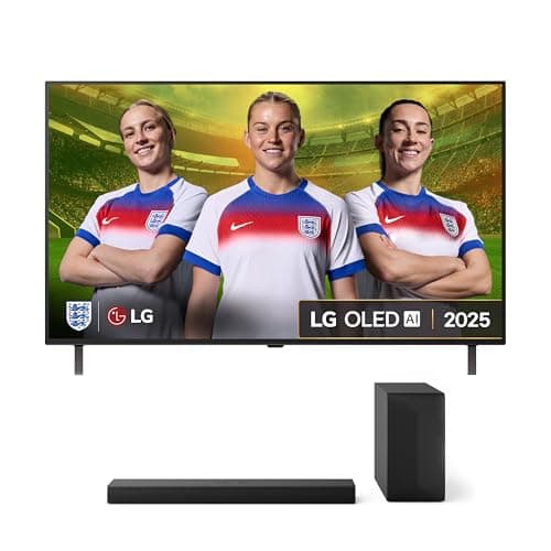 Image of LG OLED48B56LA 48-Inch OLED AI 4K UHD Smart TV bundle US60T Bluetooth Soundbar 3.1 channel, 340W
