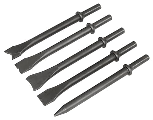Image of Sealey Air Chisel Set, 5pc, 170mm, .401" Shank - SA11C