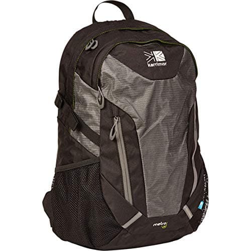 Image of Karrimor Metro Unisex Outdoor Hiking Backpack, Dark/Reflective - 30 Litres