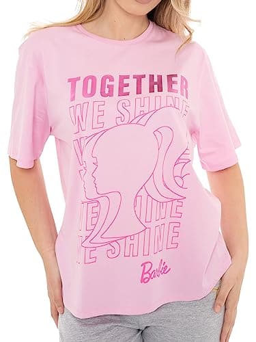 Image of Barbie T Shirt Women Cotton Ladies Tshirt | Summer Tops for Women | Pink Small