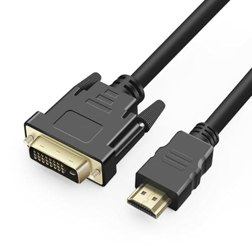 Image of Lytari 1080P HDMI to DVI Cable 1.8M Bidirectional HDMI to DVI-D High Speed Digital Video Cable Digital signal video converter cable for Gaming XBOX PS4 DVD Laptop PC Display