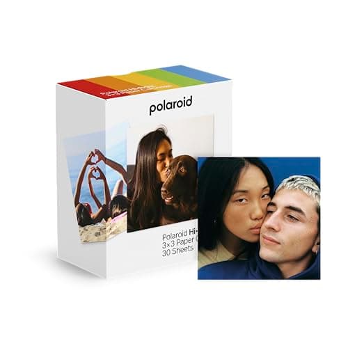 Image of Polaroid - HiPrint 3x3 (7.6 cm x 7.6 cm) Paper Cartridge - 30 Sheets