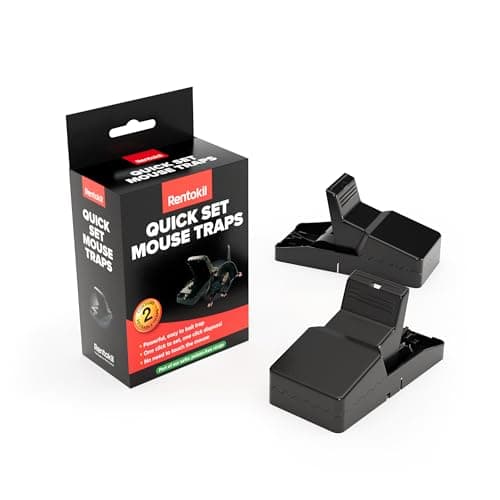 Image of Rentokil FQ26 quick set mouse trap (set of 2)