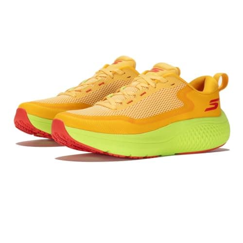 Image of Skechers Men's Go Run Supersonic Max, Yellow/Multi, 9.5 UK