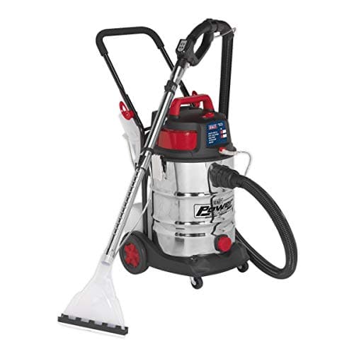 Image of Sealey Vma915 Valet Machine Wet And Dry 30Ltr Stainless Bin