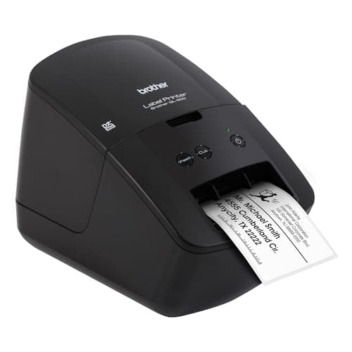 Image of Brother Economic Desktop Monochrome Label Printer QL-600, QL600, 2.4" Label Width