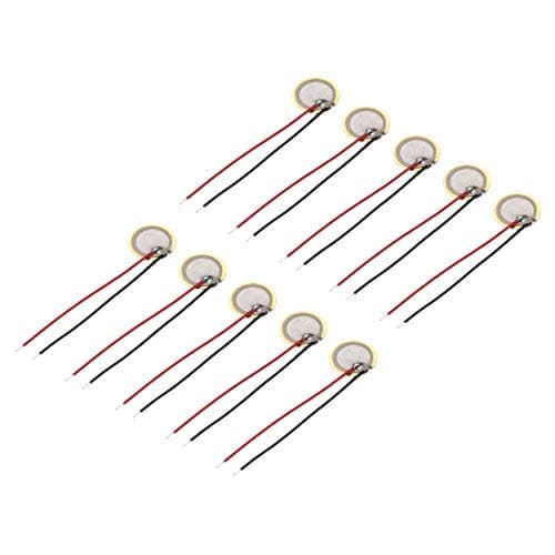Image of sourcing map 10 Pcs Piezo Discs 10mm Acoustic Pickup Transducer Element Trigger Buzzer CBG Guitar