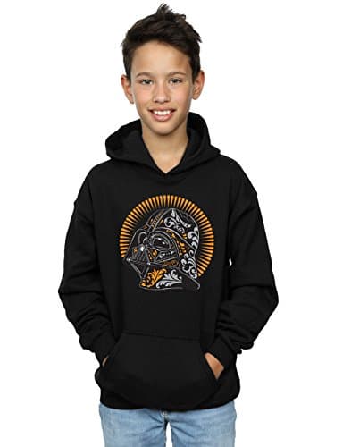 Image of Star Wars Boys Darth Vader Helmet Hoodie 5-6 Years Black