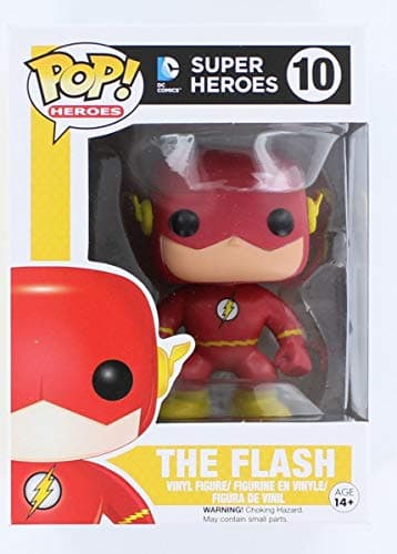 Image of Funko DC Comics the Flash Vinyl Figure - Collectable Vinyl Figure - Gift Idea - Official Merchandise - Toys for Kids & Adults - Comic Books Fans - Model Figure for Collectors and Display