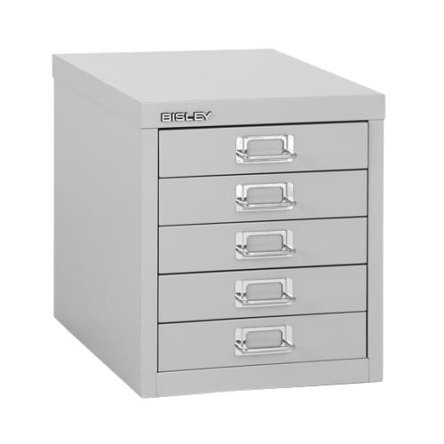 Image of Bisley 5 Part Multi Drawer - Grey