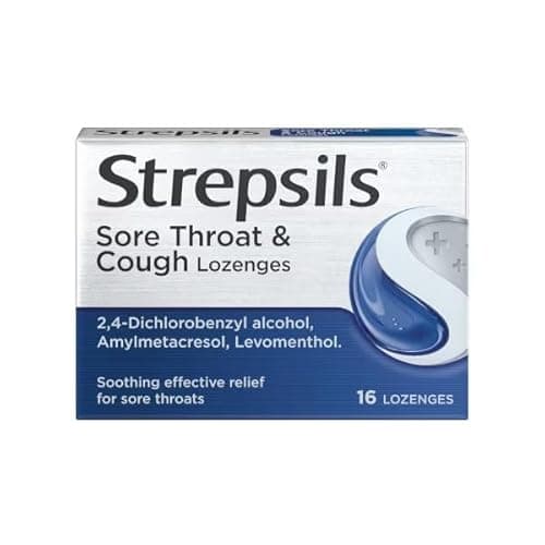 Image of STREPSILS SORE THROAT & COUGH LOZENGES 30/09/25
