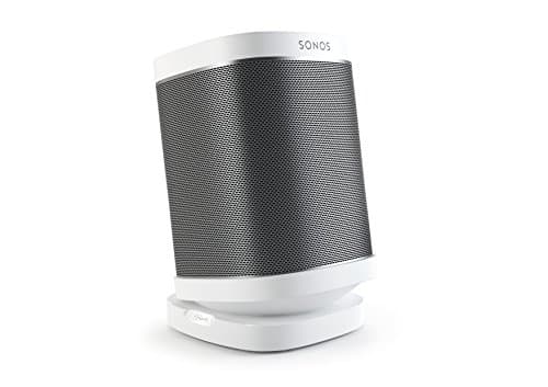 Image of Vogel's SOUND 4113 White, Table top speaker stand for Sonos One, Play:1 & Play:3