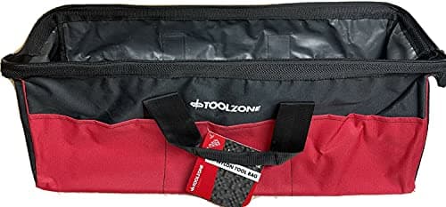 Image of Toolzone 24" Toolbag Yellow and Black With Side Pockets
