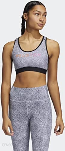 Image of adidas Women's Peloton Believe This Sports Bra, Grey