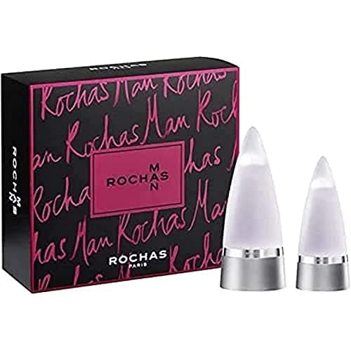 Image of Rochas Man Eau De Toilette Spray 100ml Set 2 Pieces