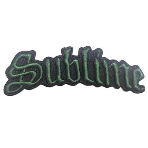Image of C&D Visionary Sublime Old English Logo 3D Patch, Black, Green