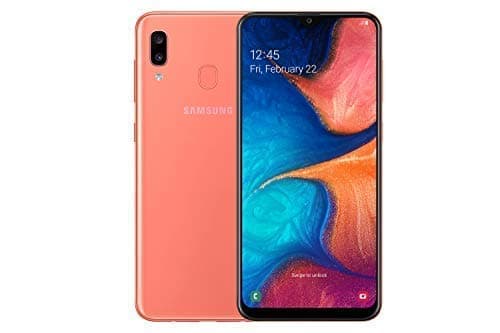 Image of Samsung Galaxy A20e Dual-SIM 32GB 5.8-Inch HD+ 13MP Camera Android 9 Pie UK Version Smartphone – Coral (Renewed)