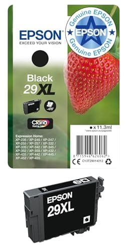 Image of EPSON Strawberry Ink Cartridge for Expression Home XP-445 Series - Black, XL