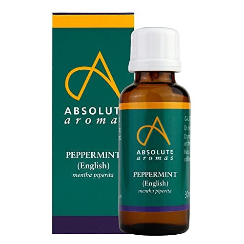 Image of Absolute Aromas Peppermint, English Essential Oil 30ml - 100% Pure, Natural, Undiluted, Vegan and Cruelty-Free - for use in Diffusers and Aromatherapy Blends (30ml)