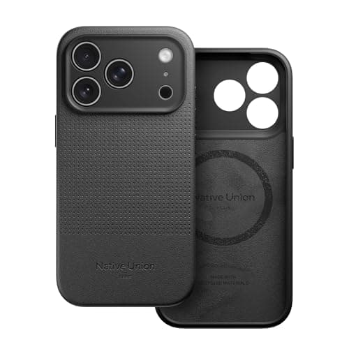 Image of Native Union Active Case – MagSafe Compatible with Built-in Magnets – Rugged Design – Recycled Materials – Ultra-Durable Drop Protection up to 10ft / 3m for iPhone 17 Pro (Black)