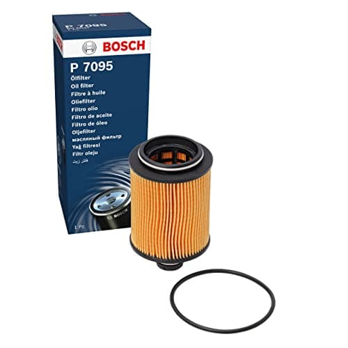 Image of Bosch P7095 Car Oil Filter - Separates Soot and Metal Particles from Engine Oil - Provides Reliable Engine Lubrication