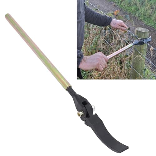 Image of Fast Fencing Tools, 25.5 Inch Fence Wire Tensioning Tool, Heavy Duty Steel Garden Fencing & Cable Tensioner, Fence Tool Fencing Pliers Fence Wire Puller for Home