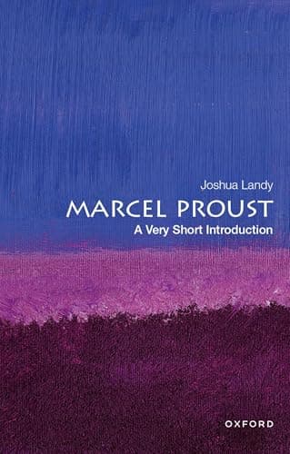 Image of Marcel Proust: A Very Short Introduction