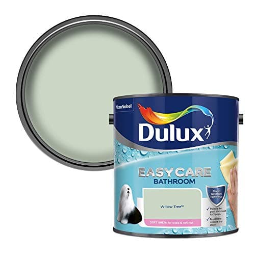 Image of Dulux Easycare Bathroom Soft Sheen Emulsion Paint for Walls and Ceilings - Willow Tree, 2.5 litres (Pack of 1)
