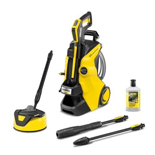 Image of Kärcher K 5 Power Control Flex Home Pressure Washer, pressure: max. 145 bar, flow rate: 500 l/h, area: 40 m²/h, water filter, weight: 13 kg, high-pressure gun, dirt blaster, spray lance, Home Kit