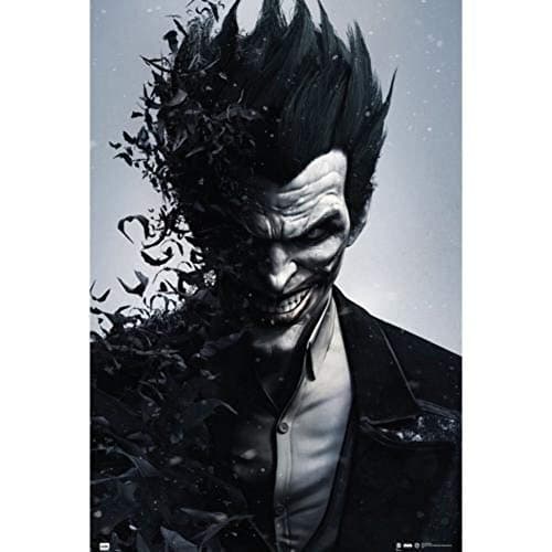 Image of Grupo Erik Poster DC Comics Batman Arkham Origins Joker - 36 x 24 inches / 91.5 x 61 cm - Shipped Rolled Up - Cool Posters, Art Poster, Wall Posters & Prints